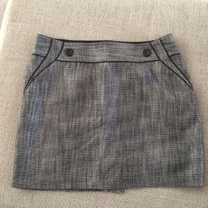 The Limited Gray Mini Skirt ,12